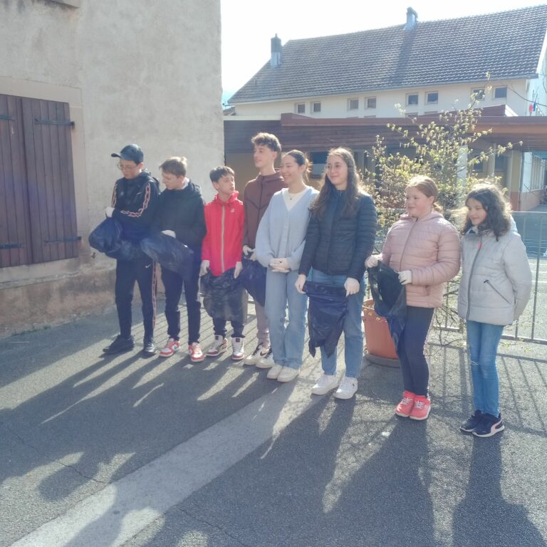 Top départ pour le nettoyage du village