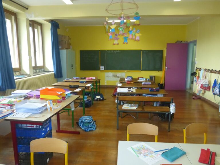 Classe maternelle grande section et CE2, Natacha ABRY
