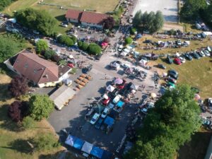 18 juin 2023, 3ème vide grenier par les Chouettes Vergers Luzois avec la participation des Youngs Dynamic's