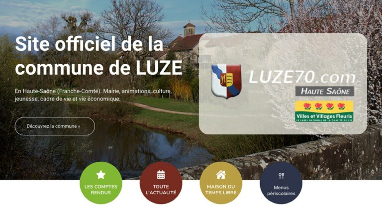 27 avril 2023, lancement du nouveau site internet de Luze